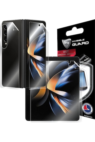 Samsung Galaxy Uyumlu Z Fold4 Hydrogel Tam Kaplama İç - Dış Ekran Koruma