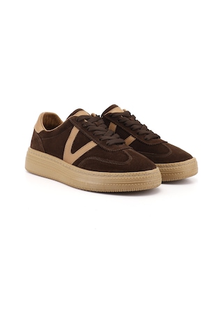 Gönderi(R) Gönderi R Kadın Kahve Süet Bağcıklı Hakiki Deri Sneaker Dyza85245736