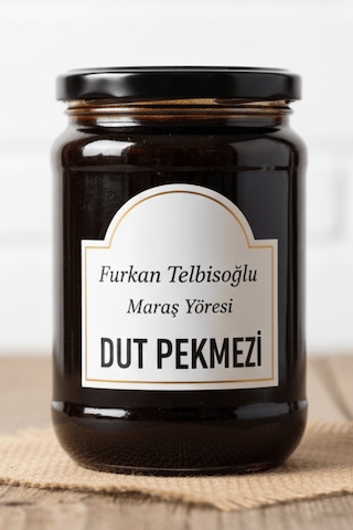 Furkan Telbisoğlu Maraş Yöresi Maraş Yöresi Dut Pekmezi Yeni Mahsül Yöresel 500 G Maraş Yöresi