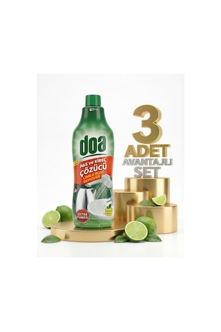 Doa Pas Ve Kireç Çözücü 3x900 Ml