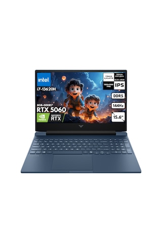 HP Victus 15-FA2038NT C39D5EAQB30 i7-13620H 40 GB 4 TB SSD 8 GB RTX5060 15.6" W11P Dizüstü Bilgisayar