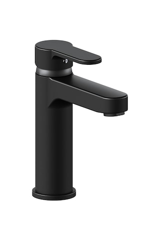 Adell Lento Medium Lavabo Bataryası Mat Siyah Pirinç Gövde 154901724 Siyah