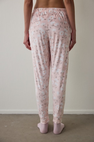 Penti Açık Pembe Ellie Çiçekli Termal Etkili Pijama Altı