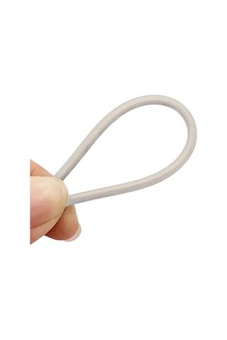 Krem Renk 5 Metre 2 Mm Yuvarlak Lastik