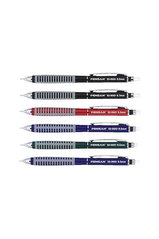 Pensan Iq-duo 0,7 Mm Silgili Siyah Versatil Kalem Seti
