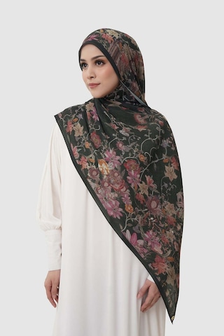 Buttonscarves Dubai Piliseli Şal - Siyah