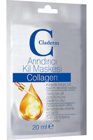 Claderm Collagen Kil Maskesi 20 ML Claderm Collagen Kil Maskesi 20 ML