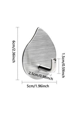 Parçalar Kendinden Yapışkanlı Kancalar Kendinden Yapışkanlı Duvar Kancaları Paslanmaz Çelik Kancalar Su Geçirmez Paslanmaz Çelik Kancalar B İçin Delme Gerektirmez Çok Renkli
