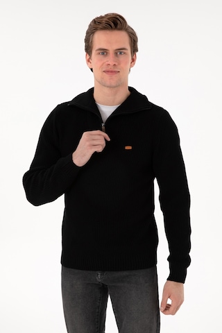 U.s. Polo Assn. Erkek Siyah Kazak /triko 50297047-vr046 Siyah