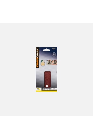 Craftomat Titreşimli Zımpara 93x186 Mm Set Cırtlı+delikli