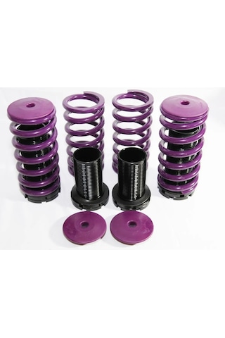 Autogp Honda Civic Uyumlu Spor Helezon Yay Coilover Alçaltma Kiti Ayarlı 1992 / 1995