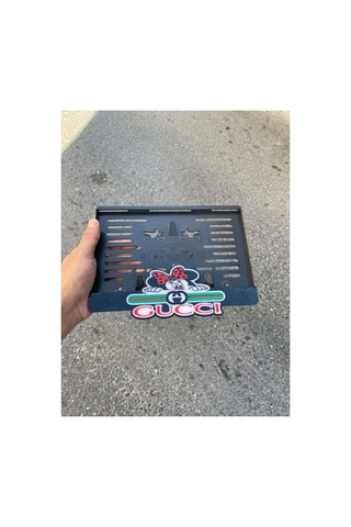 Motorsiklet Pleksi Plakalık - 643160339