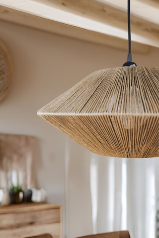 Dekoratif Aydınlatma Sarkıt Ufo Avize Jüt Çok Renkli