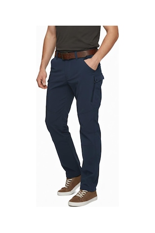 Erkek Kışlık Soft Jel Taktik İçi Polar Pantolon Regular Bgl-st05179 Lacivert