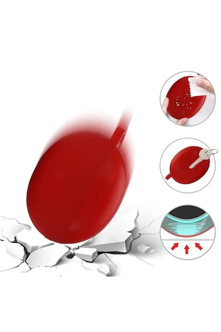 Huawei Freebuds 5i / Freebuds 6i Uyumlu Silikon Kılıf Kanca Lacivert