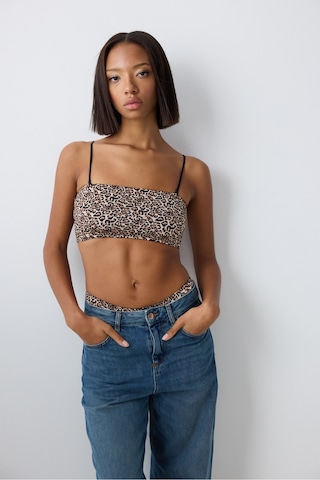 Penti Leopard Bandeau Çok Renkli Üst
