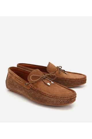 Hotiç Erkek Süet Deri Kahverengi Delikli Günlük Loafer 02ayh319470a420 02ayh319470a420