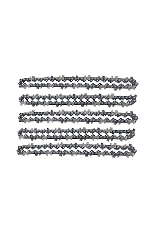 Ximistore9 5 Adet 6 İnç Karbon Çelik Mini Testere Zinciri - 37 Bölümden Oluşan Taşınabilir Değişim Aksesuarı