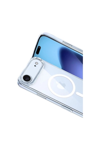 Apple İphone 17 Air Combo Sert Şeffaf Magsafe Kapak