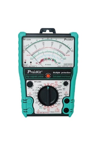 Proskit Mt-2208 Korumalı Analog Multimetre Ölçü Aleti