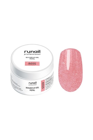 Runail Professional Protez Tırnak Jeli Uv Builder Gel Potal Pembe 15gr. 8555