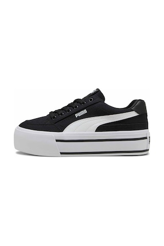 Puma Court Classıc Vulc Platform Kadın Ayakkabı 402329 07 Siyah