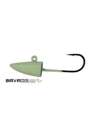 SG LRF Micro sandeel jighead 1.5gr #8 4ad GLOW