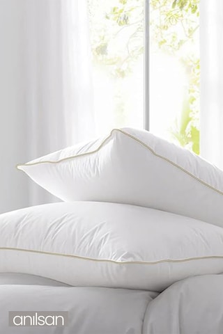 50'li Nano Jel Yastık, 50x70cm- 1200gr Beyaz