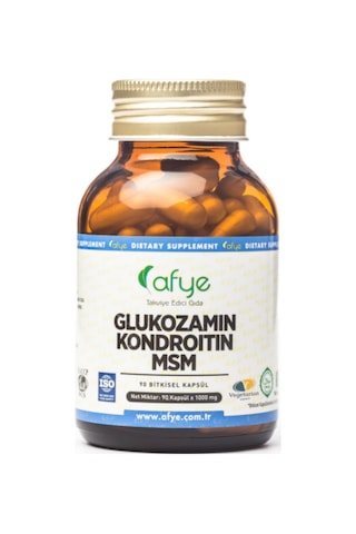 Afye Glukozamin Kondroitin Msm 90  Kapsül 1000 MG