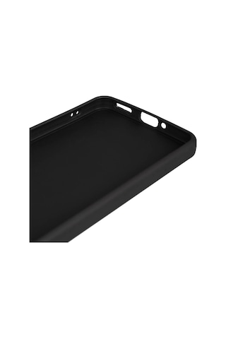 Butam Bilişim Oppo Reno 11f 5g Kılıf Biye Silikon-siyah Siyah