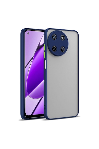 Realme 11 4g Kılıf Hux Kapak - Siyah Siyah Siyah