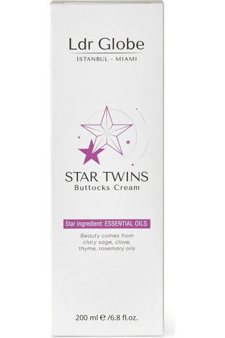 Ldr Globe Star Twins Buttocks Cream 200 ML