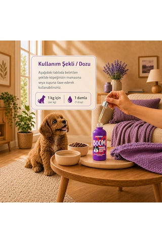 Köpek Bağışıklık Vitamin Damlası C Vitamini L-lizin 50 Ml