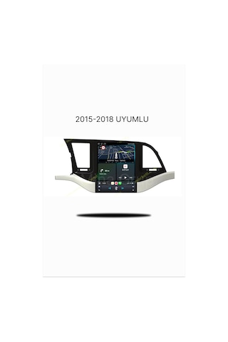 Snp Serisi Hyundai Elantra 2015 İle 2018 Uyumlu 9.7 İnç Tesla Ekran 6-128 Gb Hafıza Carplay Android Auto Ve Geri Görüş Kameralı Multimedya Sistemi 9.7''