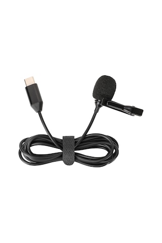 Insta360 Ace / Ace Pro Sunnylife Yaka Klipsi Type-c Kayıt Mikrofonu İçin Siyah Diğer