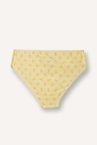 Defacto Desenli Penye 3lü Slip Külot Kız Çocuk H6338a826smyl83 Sarı-yl83
