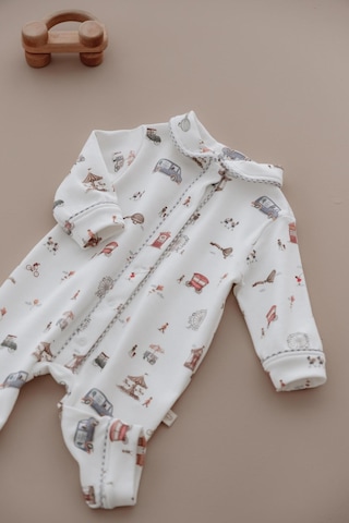 Oh La La Koala Lunapark Çıt Çıtlı Puffy Sleep Serisi Tulum Ekru