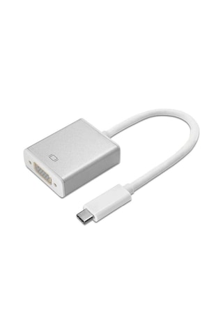 Usb 3.1 Type C To Vga Adaptör Çevirici Dönüştürücü Macbook