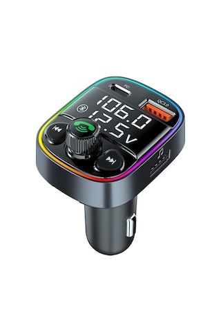 Suntek Araba Bluetooth Adaptörü Gerilim Göstergesi Sürücü