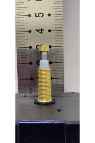 Büyük Duvar Saati Mekanizması 31 Mm Şaft Uzun Şaft Saat Motoru Altın