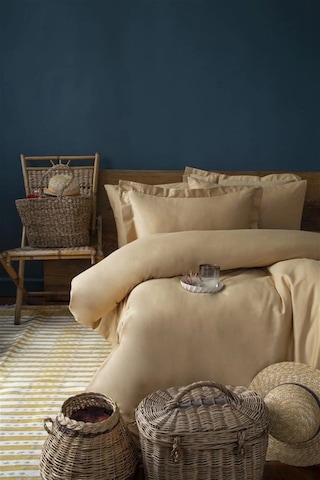 Simply Hardal 210 Tc 83 Tel Pamuk Saten Tek Kişilik Nevresim Takımı