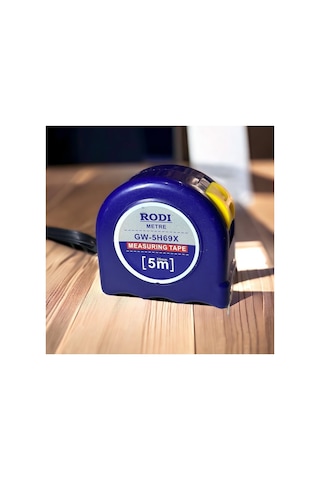 Şerit Metre Kaliteli 5 Metre 25 Mm Geniş 5 M
