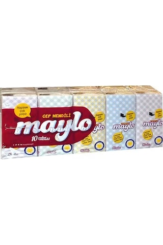 Maylo Cep Kağıt Mendil 2 x 10'lu
