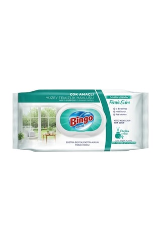 Bingo Clean Yüzey Temizlik Havlusu 96 Yaprak Sevilen Kokular 12'li Set
