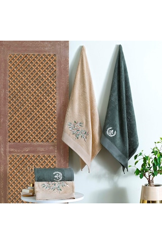 Taç Fall Soft Bamboo Hamam Seti Taba