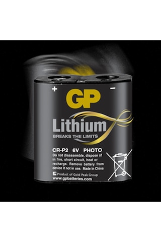 Gp Cr-P2 Liyum 6V Pil