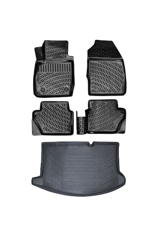 Rizline Ford Fiesta 2008-2013 3D Paspas+Bagaj Havuzu Seti