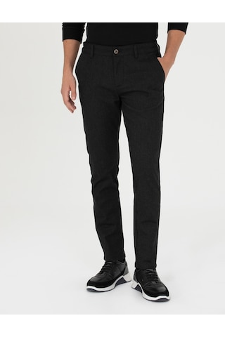 Pierre Cardin Erkek Siyah Kanvas / Chino Pantolon 50278461-vr046 Siyah
