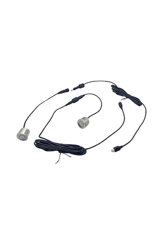 Park Sensörü Ses İkazlı+oval Göstergeli Ses Ayarlı 22 Mm Gri