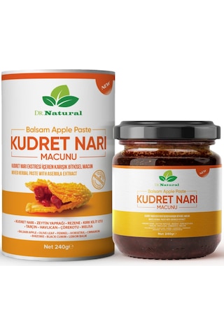 Dr. Natural Kudret Narı Macunu Bitki Karışımlı Bitter Melon Macun 240 G